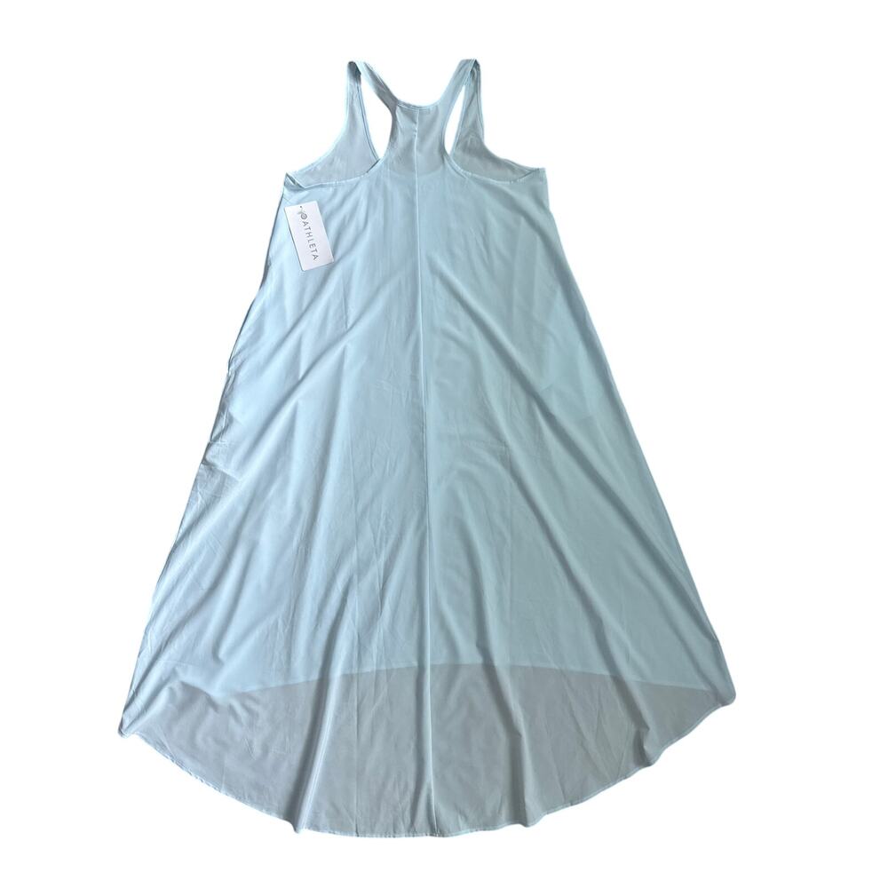 Athleta Presidio Traveler Maxi Dress Light Blue Size Small - Picture 7 of 9